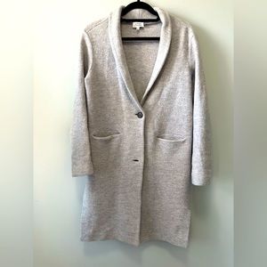 Wilfred Merino Oversized Wool Shacket Gray size Extra Small